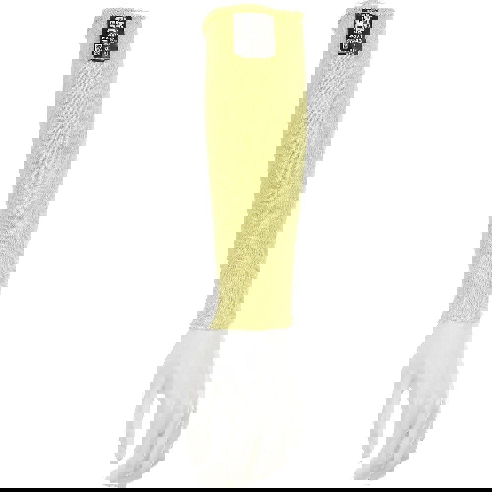 Cut-Resistant Sleeves: Size Universal, Aramid, Yellow